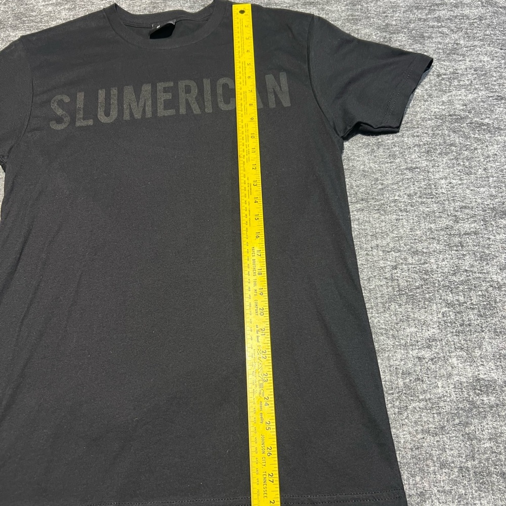 Slumerican Made Mens T-Shirt Yelawolf Black  Size Medium - Picture 2 of 5